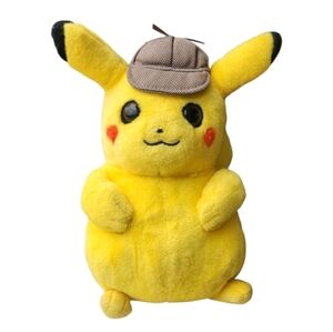 Detective Pikachu Plush 8" Pokemon WCT Wicked Cool Toys 2019